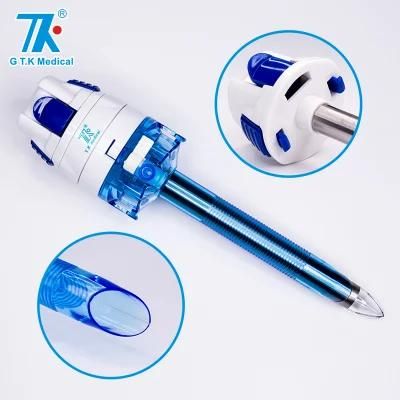 Surgery Process Visible Disposable Optical Trocars for Laparoscopic Hepatectomy FDA 510K CE Marked