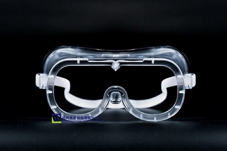 Factory Price  Anti Fog Safety Protective Medical Eyeglasses Glasses Goggles PVC Frame Medical PC Lens