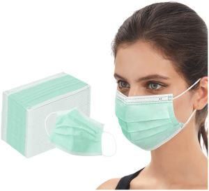 Yy/T 0469 Disposable Ear Loop 3 Ply Melt-Blown Face Mask with Elastic Band