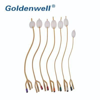 Hot Sale All Sizes Cheap Disposable Medical Latex Foley Catheter
