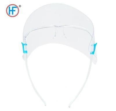 Mdr CE Approved Safety Disposable Lightweight Protective Face Shield Stored in a Dry Warehouse