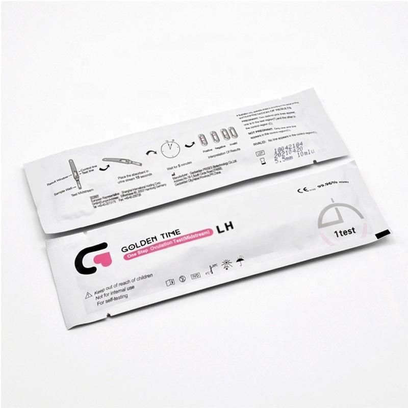 Accurate Rapid Device Test Kit Private Label Ovulation Test Strips