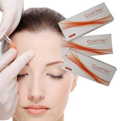 1ml for Cheek Chin Jawline Bdde Cross-Linked Dermal Filler Hyaluronic Acid Injectable Filler