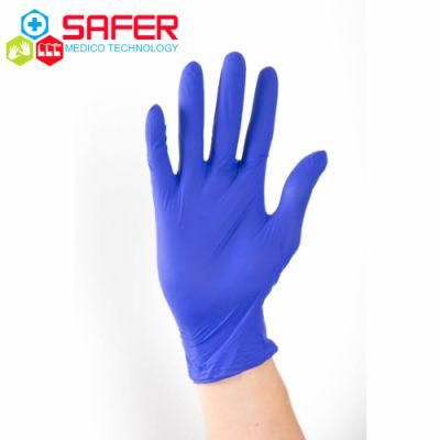 Gloves Nitrile Disposable Size Xs Powder Free Cobalt Blue