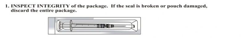 CE/FDA Approved Retractable Safety Syringe 0.3/0.5/1/3/5for Hypodermic Injection