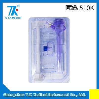 FDA 510K Laparoscopic Choledocholithotomy Disposable 10mm Trocar with Bladelesss Tip China Factory