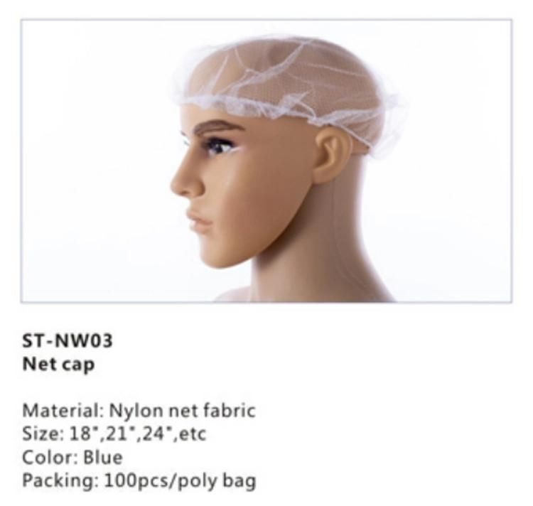 Disposable Medical Nylon Net Fabric Net Cap