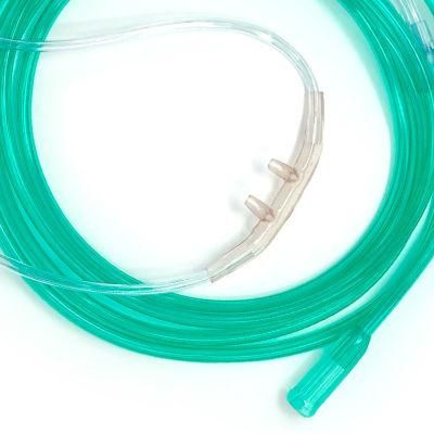 Sterile Non-Toxic PVC Disposable Medical Nasal Oxygen Cannula Tube
