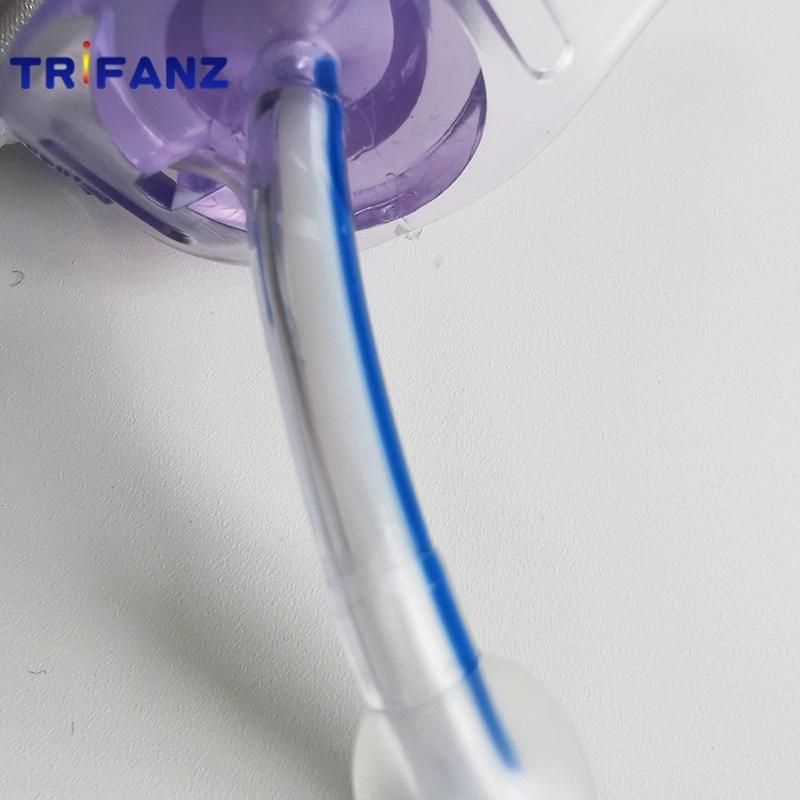 Disposable PVC Tracheostomy Tube with Cuff