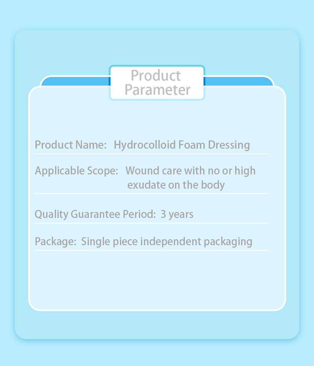 Hydrocolloid Foam Dressing