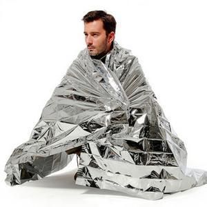 Survival Aluminum Emergency Blanket Pet Sleeping Bag
