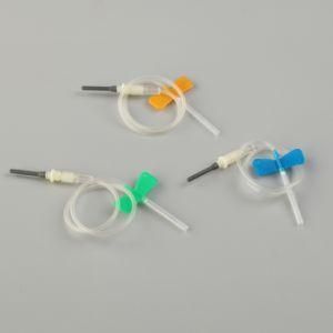 18g Medical IV Butterfly Blood Collection Needles with Luer Adapter