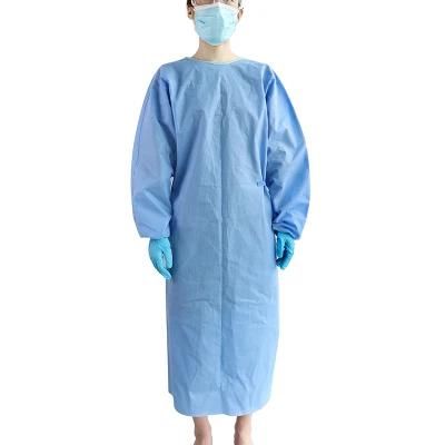 Factory Supply Medical Isolation Gown SMS SMMS Surgical Gowns Non Woven