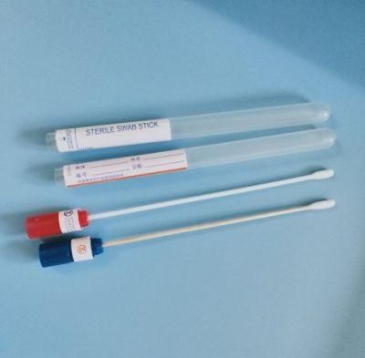 a Sterile Swab of The Vtm Tube Was Collected