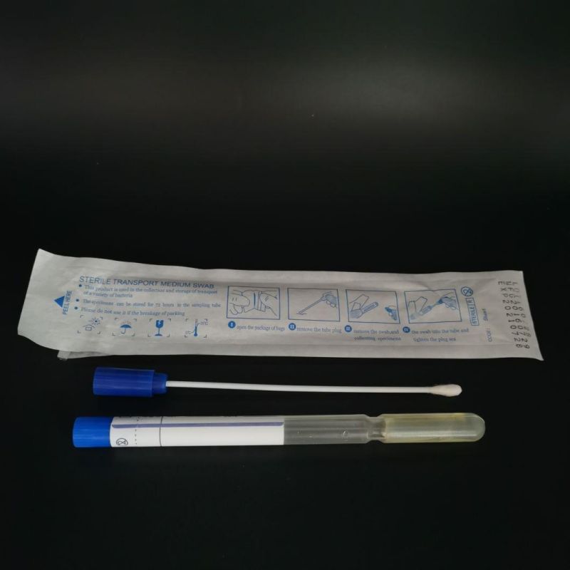 Sterile Transport Swab Sampling Swab with Media Stuart