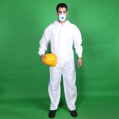 Cat. III Type 5/6 Industrial Spray Suit with Breathable Back