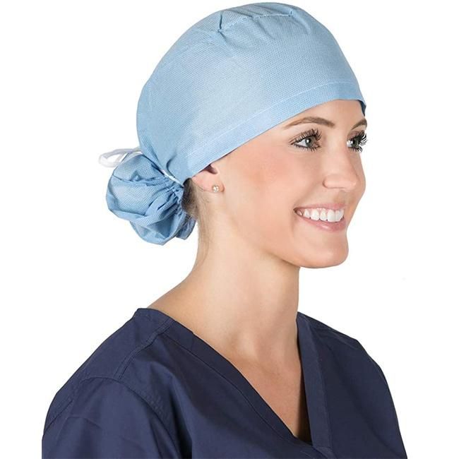 Strip Adjustable Doctor Medical Head Cover Disposable Scrub Cap