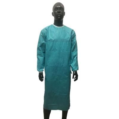 Hospital Operation Gown Sterile Green Surgical Gown