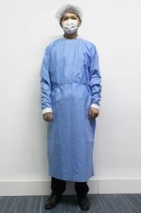 SMS Level 3 45gpp+PE Non Sterile Disposable Non Woven Surgical Isolation Gown