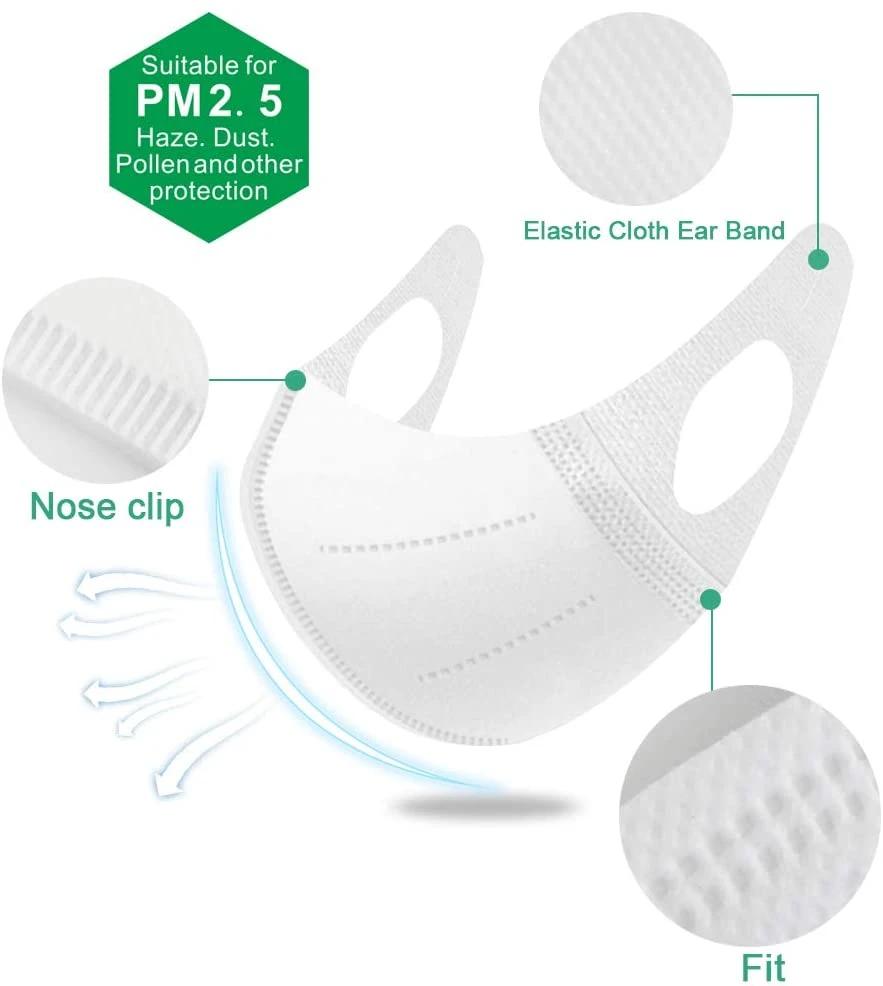 3D Comfortable 3 Ply Ear Loop Face Mask