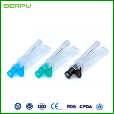 Berpu Medical Disposable Safety Hypodermic Needle Safety Injection Needle Safety Needle with Size 18g-27g CE ISO FDA