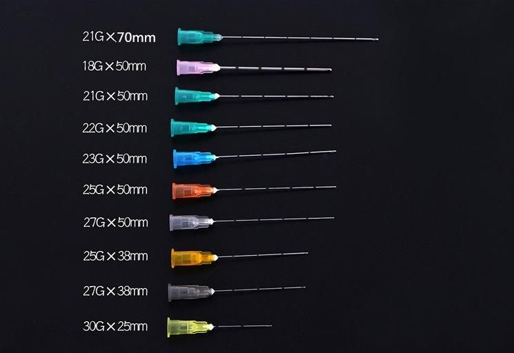 Hot Selling Product 25g50mm Micro Cannula for Hyaluronic Acid Filler Injection