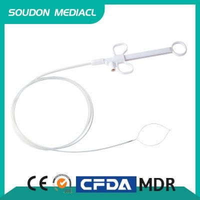 China Disposable Medical Supplies Endoscopic Device Polypectomy Snare Oval Shape with CE and OEM Acceptable