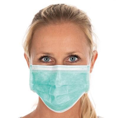 Mascherine Chirurgiche Certificate CE Surgical Masks 3 Layers of TNT Bacterial Filtration of 99%