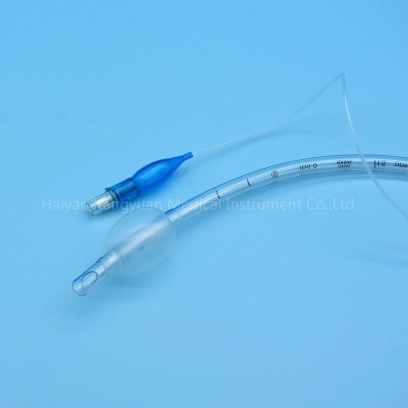 Cuffed or Uncuffed Nasal Preformed (RAE) Endotracheal Tube PVC for Single Use