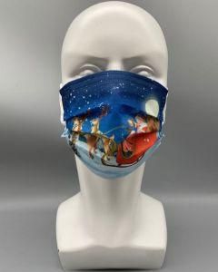 Best Selling Christmas Face Masks 3 Ply Nonwoven Mask with CE Approved Good Qulaity Lower Price Promotion Facemask Santa Gift