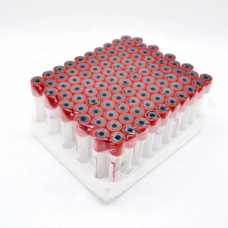 Medical Disposable No Additive Tube Serum Blood Collection Tube
