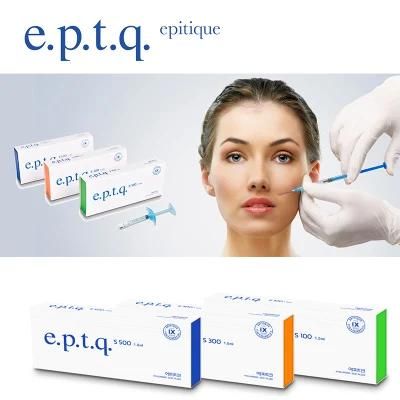 Jetema Eptq High Quality Hyaluronic Acid Korea Injectable Facial Dermal Fillers S100 S300 S500