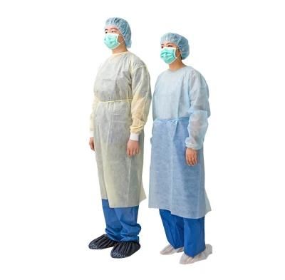 Disposable SMS CPE PE PP Protective Isolation Gown