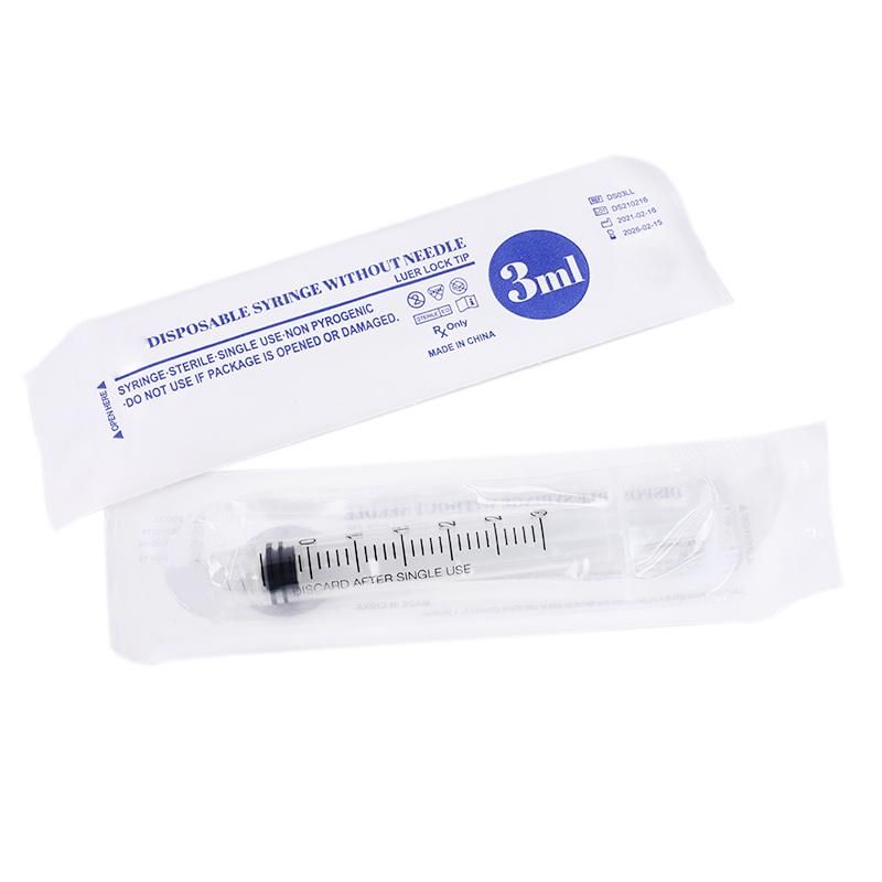 in Stock Medical Injection Puncture Syringe Without Needle