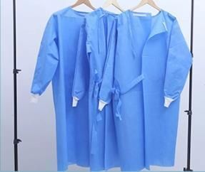 Disposable Comfortable Surgical Gown Scrub Suits Use in Hospital