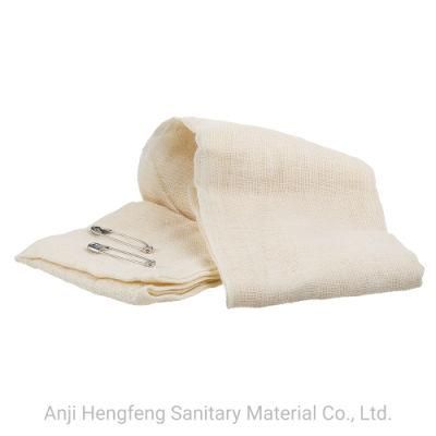 First Aid Arm Sling Bandage Nonwoven 30GSM or 40 GSM Surgical Triangular Bandage with ISO/Ce/FDA