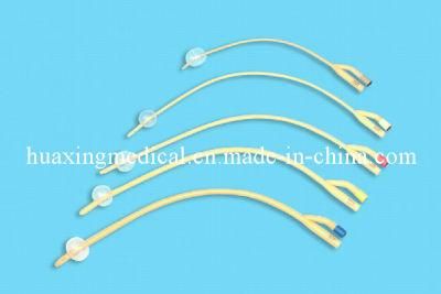 Disposable Medical Latex Foley Catheter, One Way, Two Way