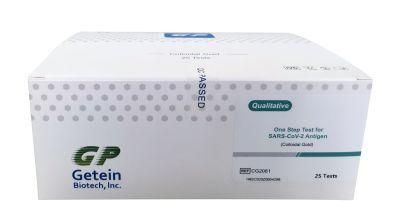 Antigen Test Kit Cassette with Getein Self Test Home Used in Stock with Swab Rapid Dignostic Test