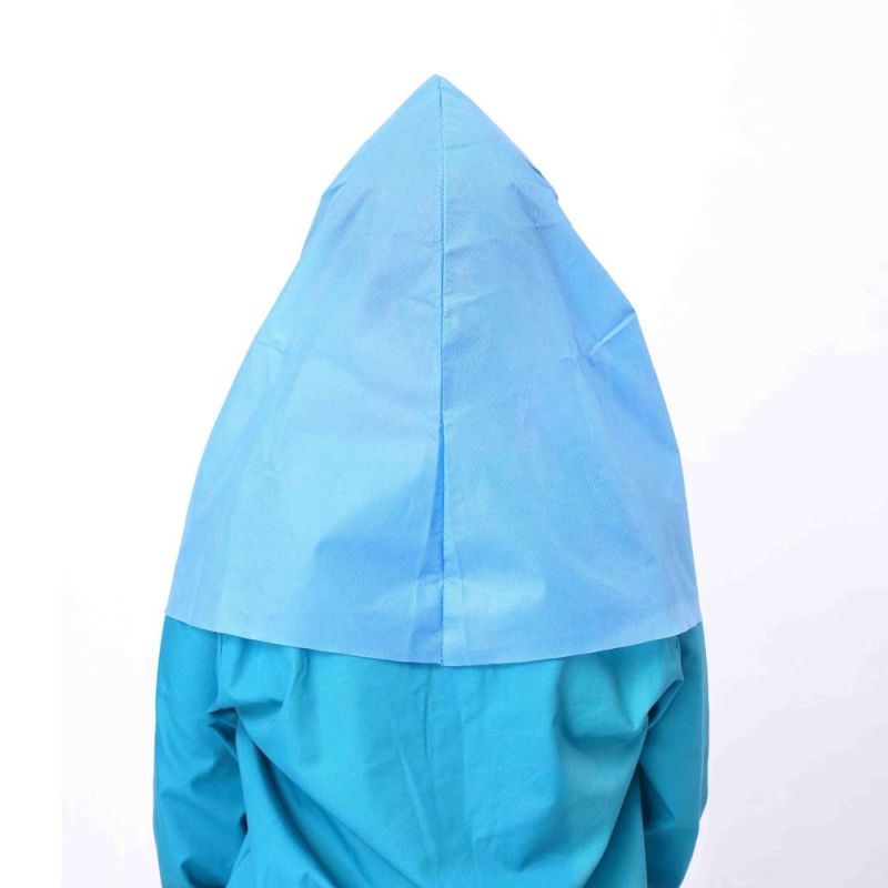 Disposable Hairnet - Astronaut with Beard Cover Balaclava Style Hood Blue