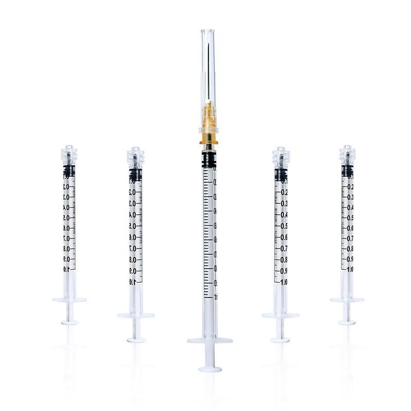 1ml Cc Sterile Disposable Syringe for Vaccine Injection with 23G/25g Needle