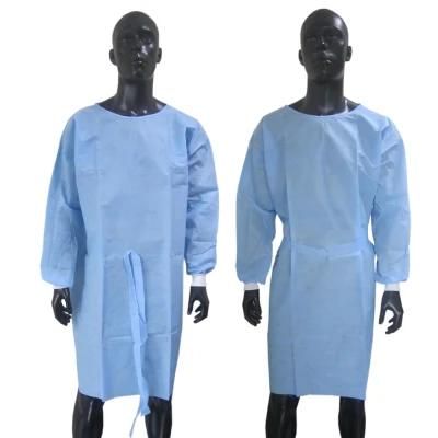 New Disposable Surgical Gown Blue with 115cm X 135cm40g
