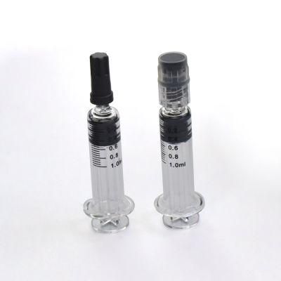 Standard 1ml Luer Lock/Slip Cap Glass Syringe with Measurement Lines Essential Oil Syringes Packaging