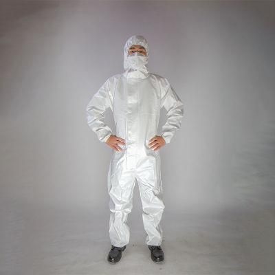 Disposable Coverall Non-Sterilized Protective Coverall Factory Price in Stock Free Sample