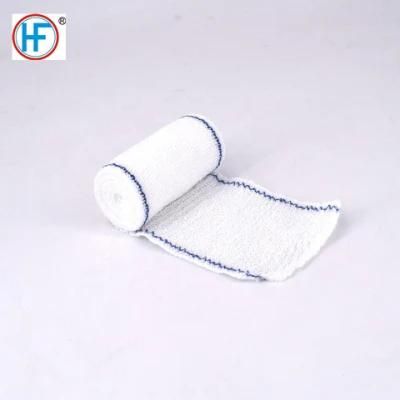 Mdr CE Approved Sterile Dressing Elastic Ankle Bandage Made of Cotton and Spandex