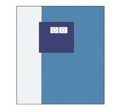 Operation Room Surgery Supplies SMS Nonwoven Surgical Angiography Drape