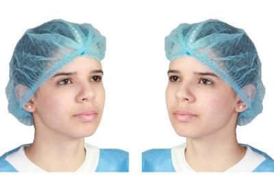 Non Woven Single or Double Elastic Disposable Mob Cap
