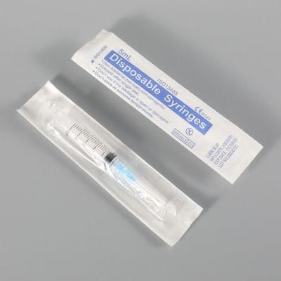 5ml 3ml 10ml 1ml Disposable Syringe Injections with Fixed Needles Luer Lock