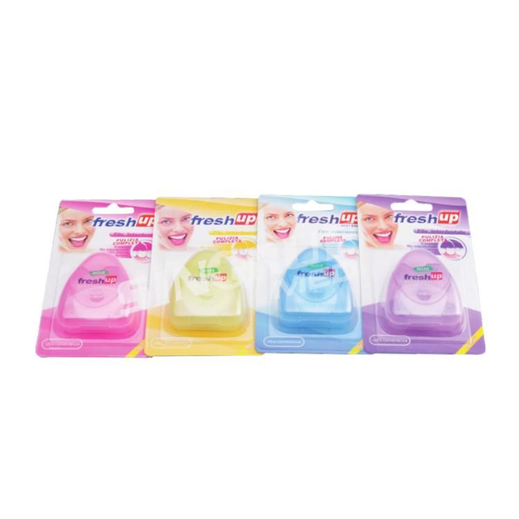 Yellow Green Blue Pink Dental Floss