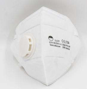 Medical Supply 3-Ply Disposable Face Mask FFP2 with Valve