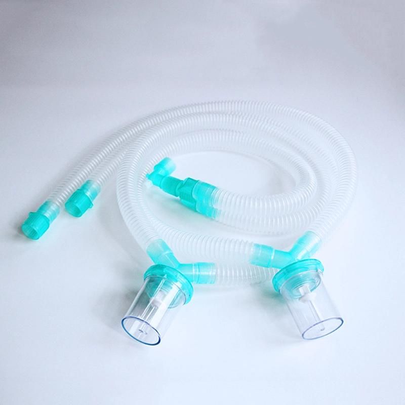 Corrugated Disposable Respiratory Anesthesia Breathing Circuit Water Trap